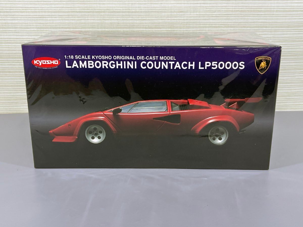 京商ランボルギーニ　カウンタックＬP５００S(レッド) 京商 ブンカオリジナル 1/64 ミニカーシリーズ ランボルギーニ